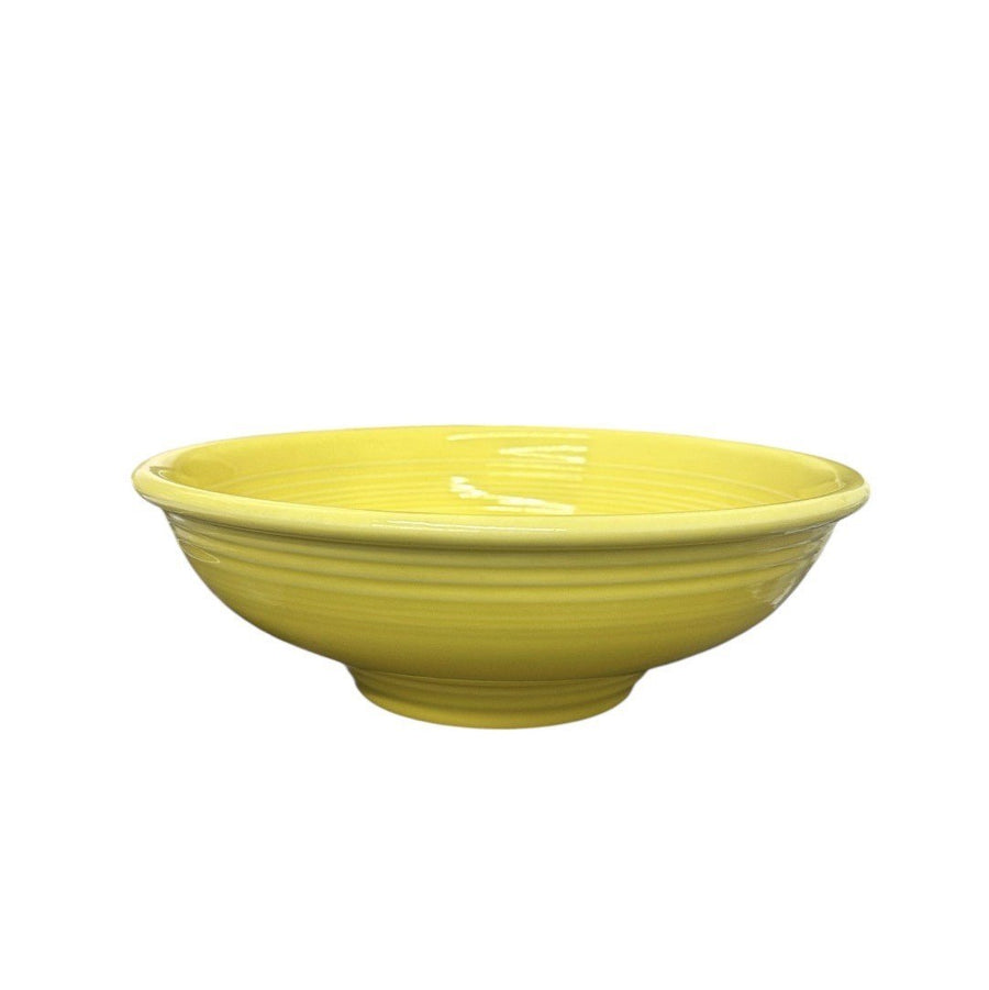 Fiesta - Sunflower Yellow Pedestal Bowl Homer Laughlin HLC Ceramic Bowl
