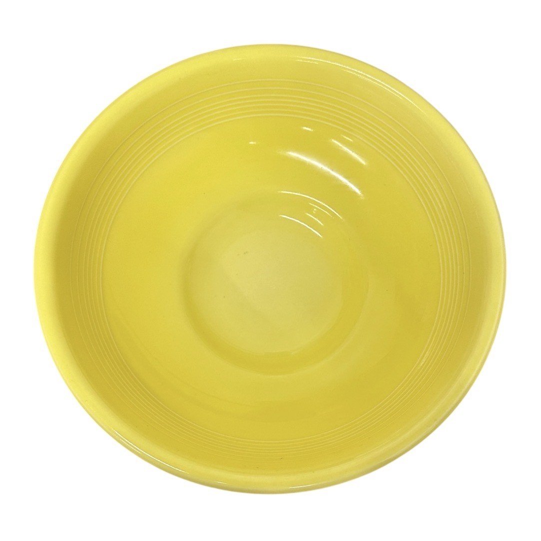 Fiesta - Sunflower Yellow Pedestal Bowl Homer Laughlin HLC Ceramic Bowl