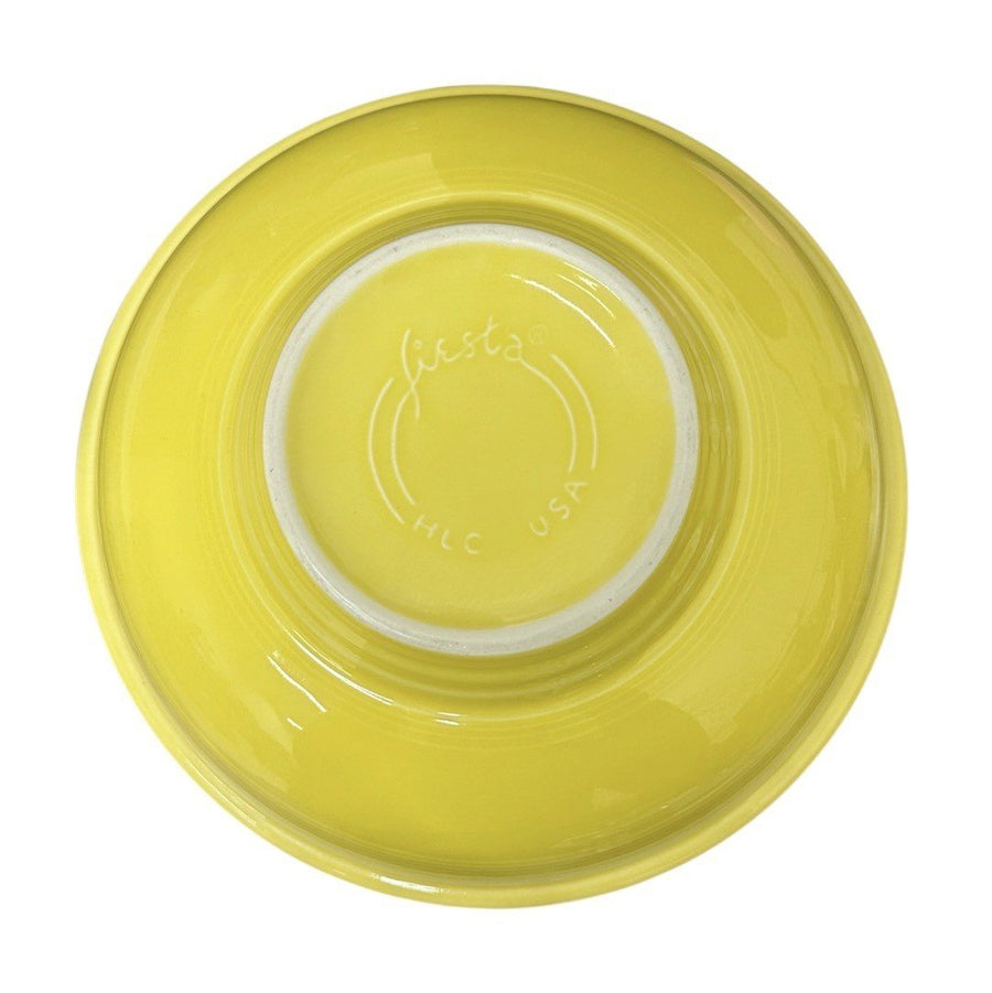 Fiesta - Sunflower Yellow Pedestal Bowl Homer Laughlin HLC Ceramic Bowl