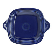 Fiesta - Cobalt Blue Handled Hostess Square Tray Homer Laughlin HLC Ceramic Serving