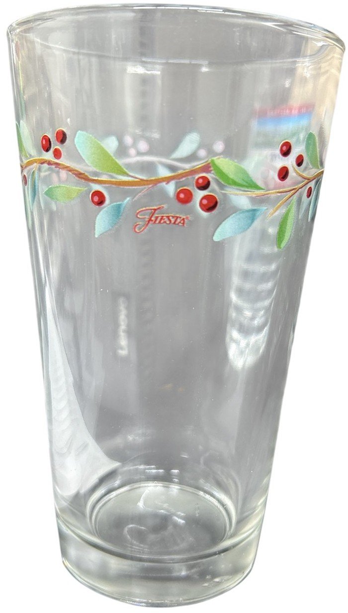 Fiesta - Nutcracker Ivy 16 ounce Festive Cooler Glass