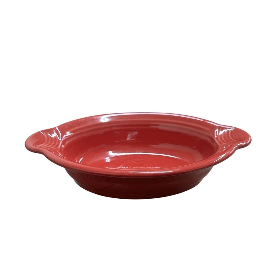 Fiesta - Scarlet Red 9 1/8" Inch Oval Individual Casserole 13oz Baker Homer Laughlin HLC Ceramic