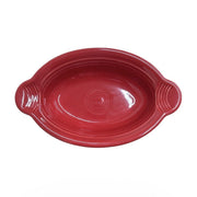 Fiesta - Scarlet Red 9 1/8" Inch Oval Individual Casserole 13oz Baker Homer Laughlin HLC Ceramic