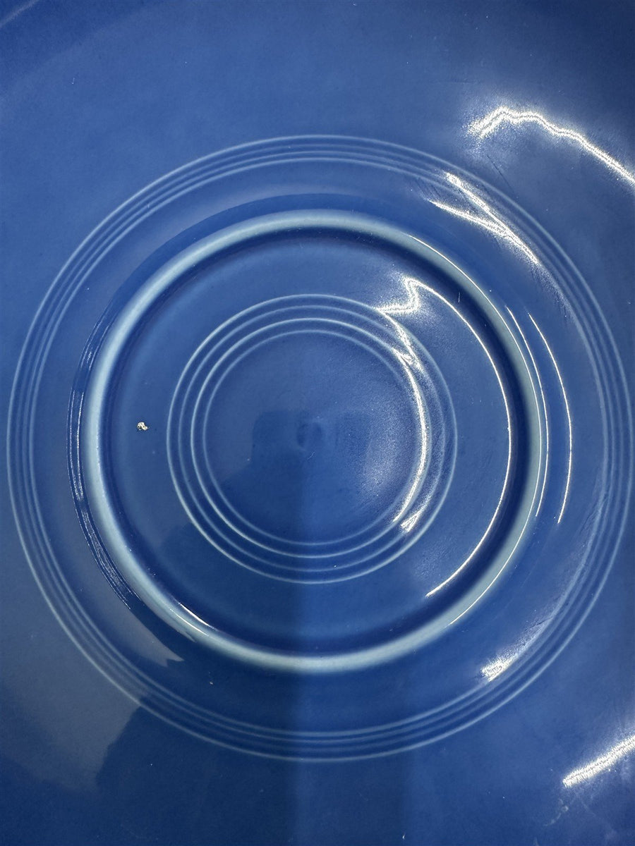 Fiesta - Lapis Blue Chip and Dip Bowl Homer Laughlin Ceramic Dish Serving