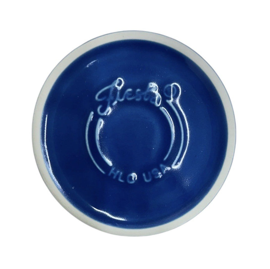 Fiesta - Lapis Blue Chip and Dip Bowl Homer Laughlin Ceramic Dish Serving