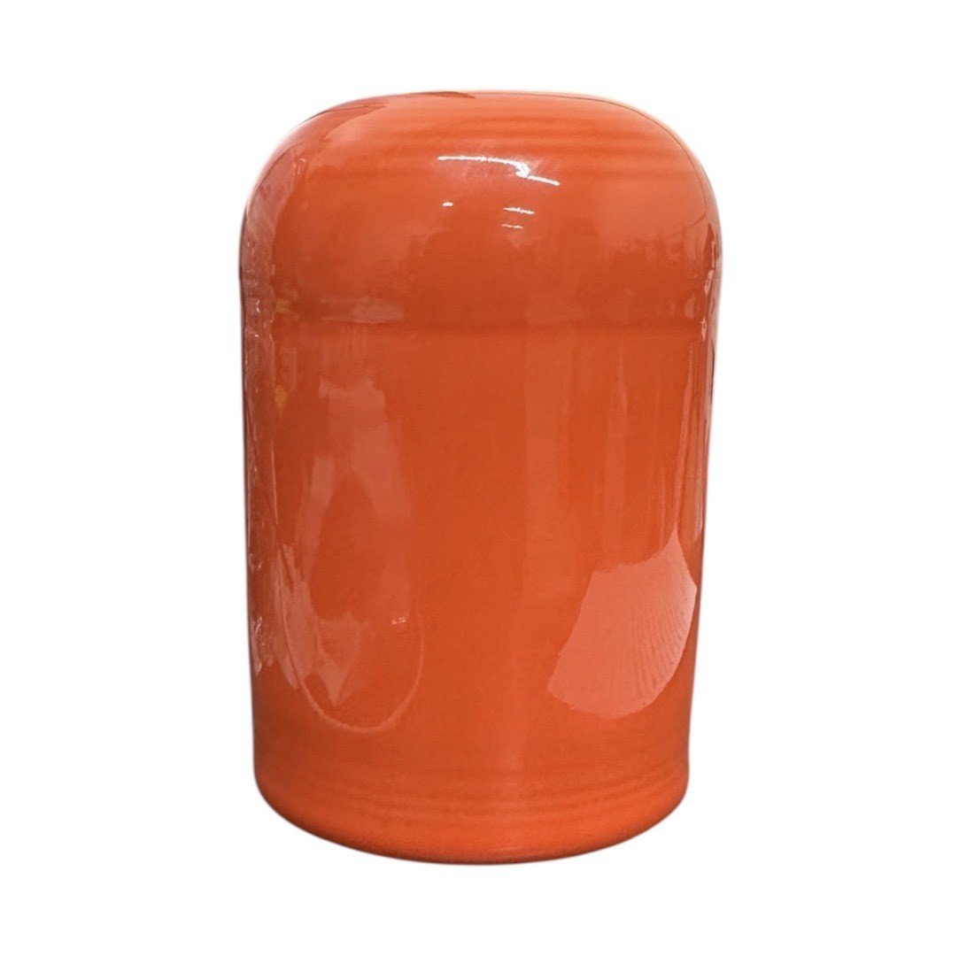 Fiesta - Poppy Orange Cheese Shaker Homer Laughlin HLC Ceramic Shaker