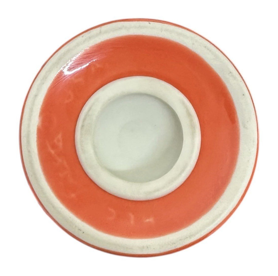 Fiesta - Poppy Orange Cheese Shaker Homer Laughlin HLC Ceramic Shaker