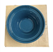 Fiesta - Juniper Teal Blue Hostess Bowl Homer Laughlin HLC Ceramic Bowl Retired (New In Box)