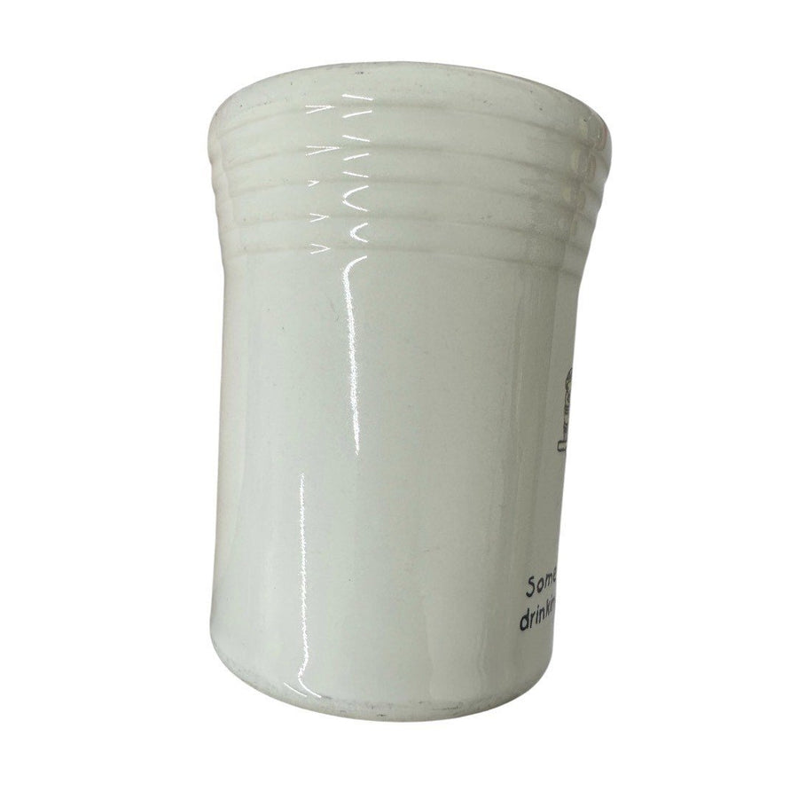 Fiesta - Some Bunny's Been Drinking Out Of My Cup Juice Tumbler 6oz Juice Tumbler HLC Homer Laughlin Ceramic
