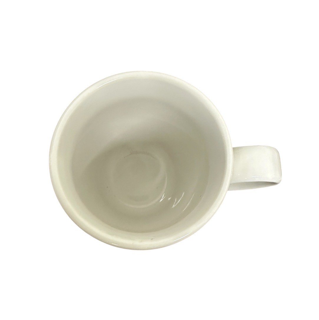 Fiesta Go Along - Set of 4 Shamrock Green Striped White Mugs FTC Ceramic Mug