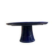 Fiesta - Twilight Blue 85th Anniversary Cake Pedestal Homer Laughlin HLC Ceramic