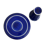 Fiesta - Twilight Blue 85th Anniversary Cake Pedestal Homer Laughlin HLC Ceramic