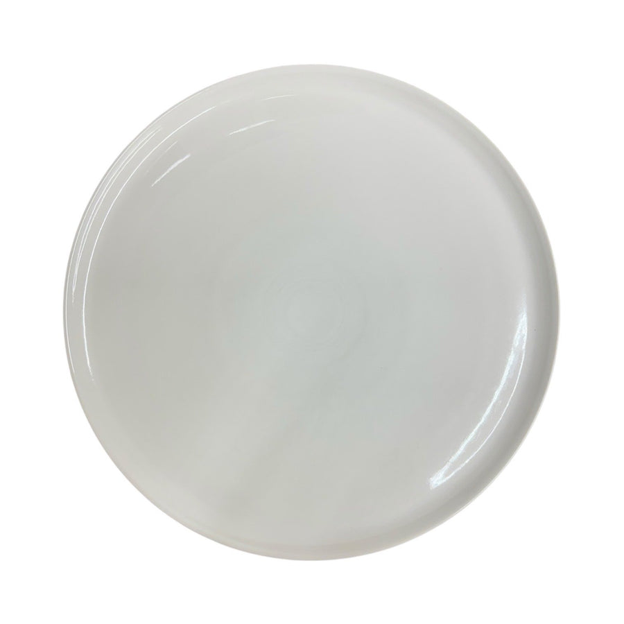 Fiesta - White Cake Pedestal Plate Homer Laughlin HLC Ceramic serving plate (no base)