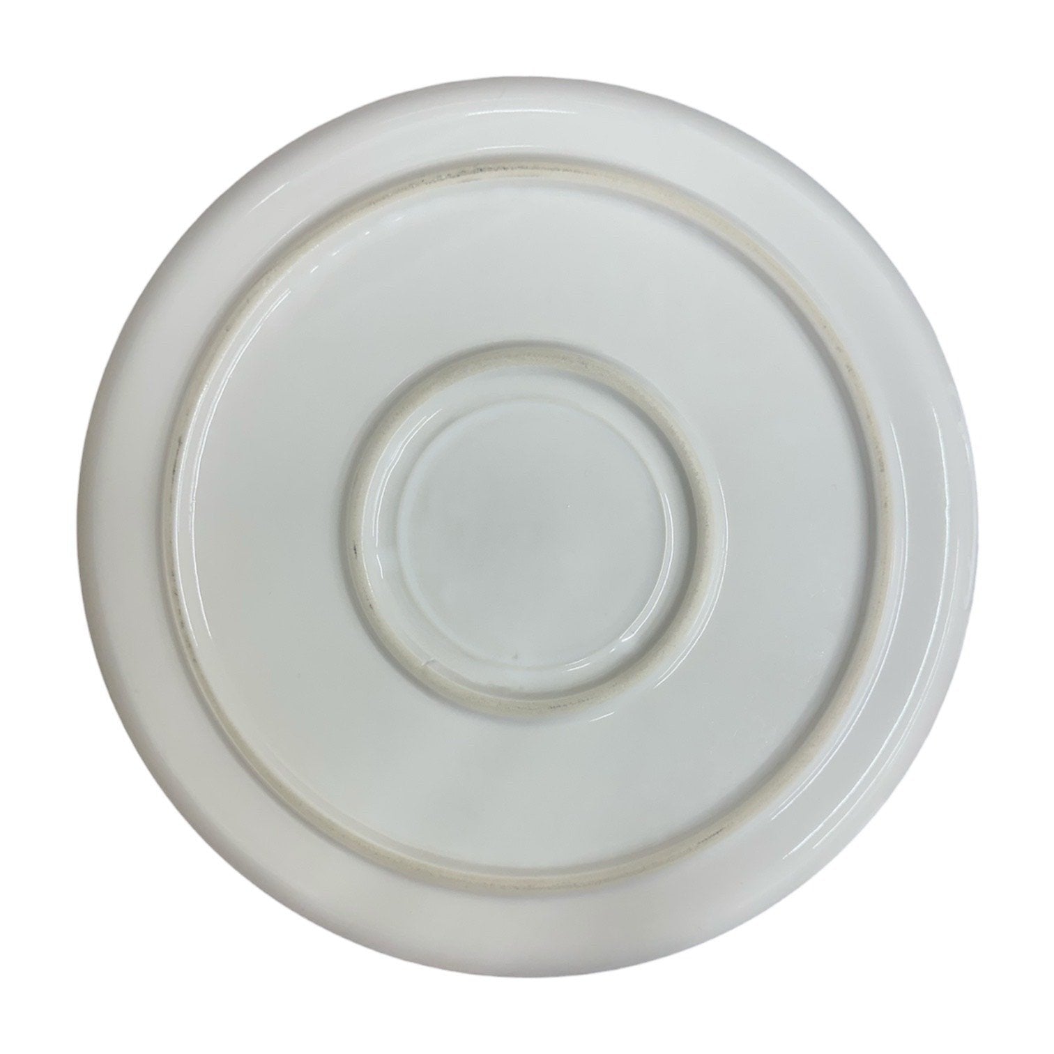 Fiesta - White Cake Pedestal Plate Homer Laughlin HLC Ceramic serving plate (no base)