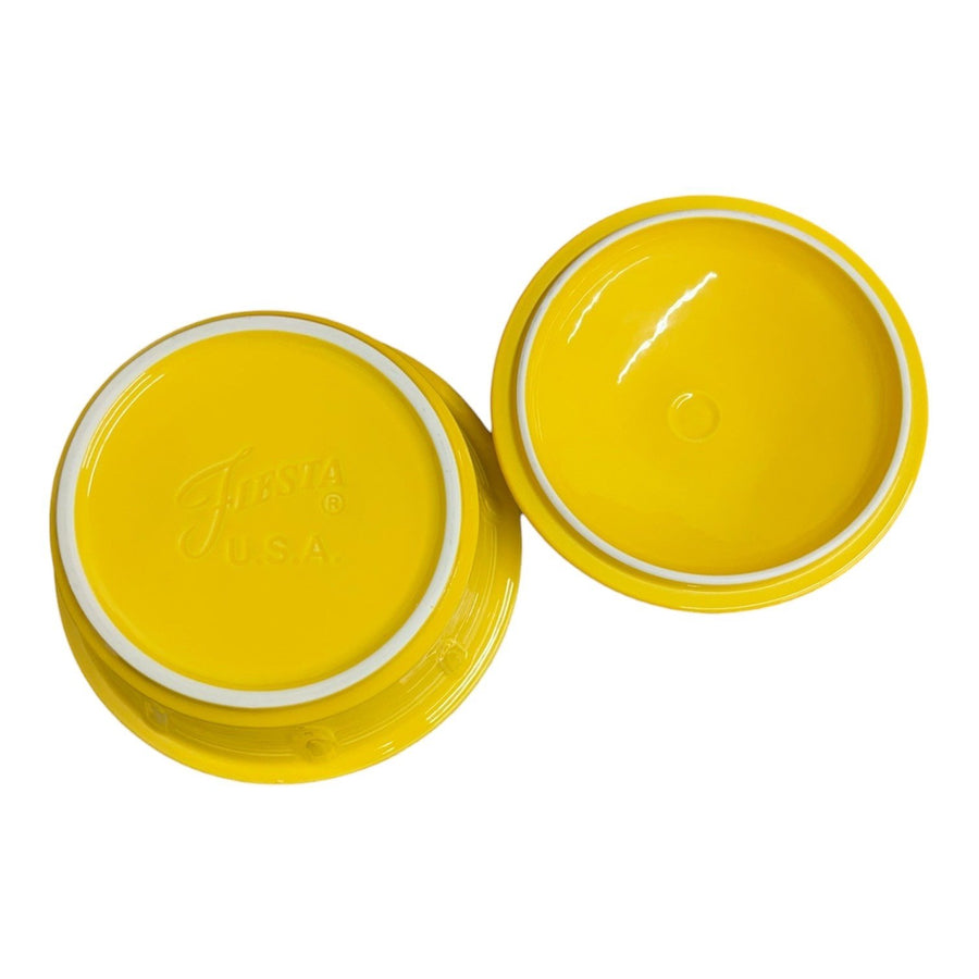 Fiesta - Daffodil Yellow Large Covered Casserole 2.8qt Baker Homer Laughlin HLC Ceramic Dish