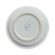 Fiesta - White Trio Of Skeletons Bistro Coupe Salad Plate Homer Laughlin HLC Ceramic Saucer