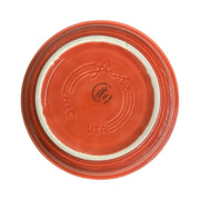 Fiesta - Persimmon Orange Covered Casserole Dish Homer Laughlin HLC Ceramic Baker