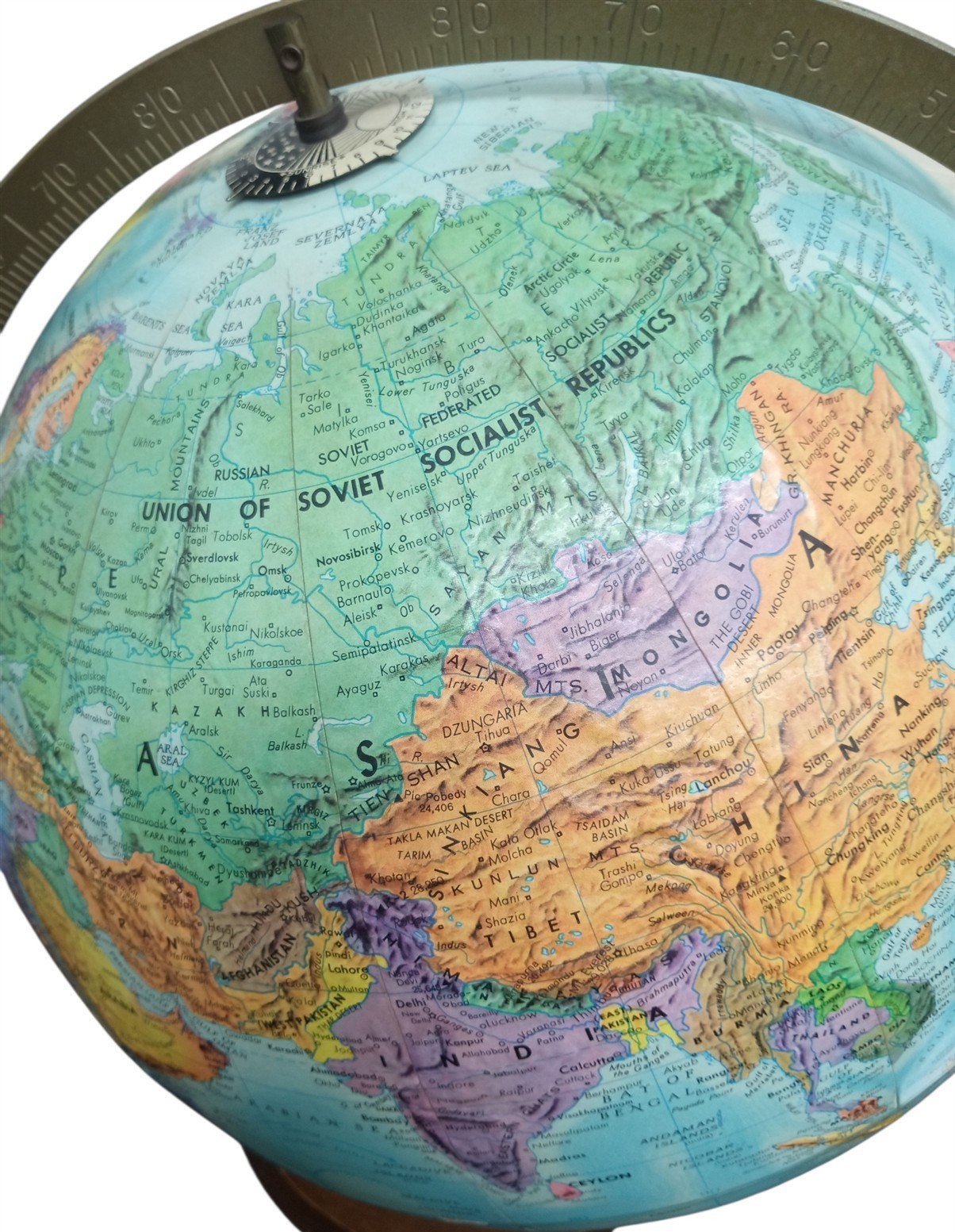 Replogle Globe Of The World Vintage Collectible Decorative Geography Gift Idea
