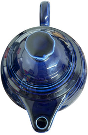Fiesta - Cobalt Blue Large Teapot with Lid and Ring Handle