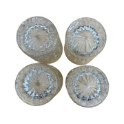 Waterford Crystal Kelsey Set of 4 Double Old Fashioned Whiskey Rocks Glasses