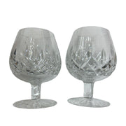 Waterford Crystal Lismore Set of 2 Brandy Snifter Glasses