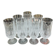 Cristal D'Arque Longchamp Set of 8 Iced Tea Glasses/Goblets