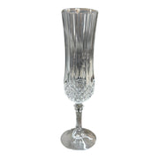 Cristal D'Arque Longchamp Set of 8 Fluted Champagne Glasses