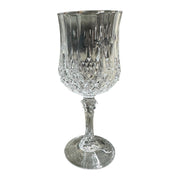 Cristal D'Arque Longchamp Set of 8 Wine Goblet Glasses