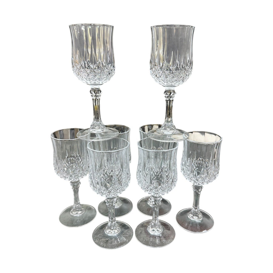 Cristal D'Arque Longchamp Set of 8 Cordial Glasses