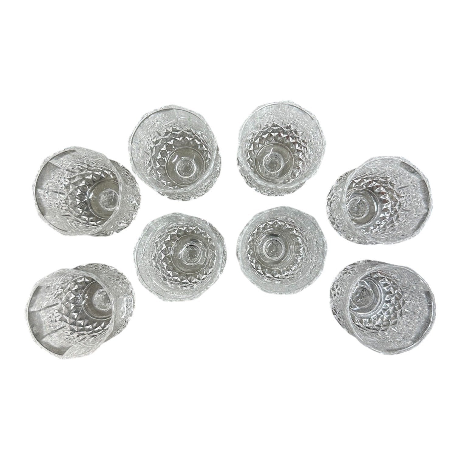 Cristal D'Arque Longchamp Set of 8 Cordial Glasses