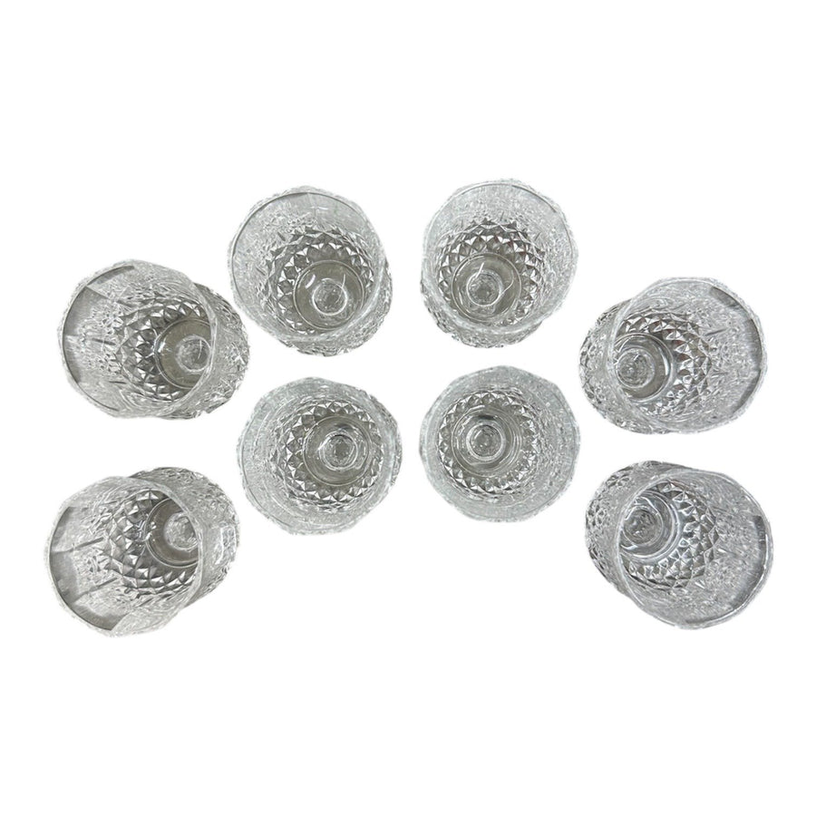 Cristal D'Arque Longchamp Set of 8 Cordial Glasses