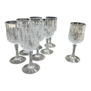 Cristal D'Arque Longchamp Set of 8 Cordial Glasses