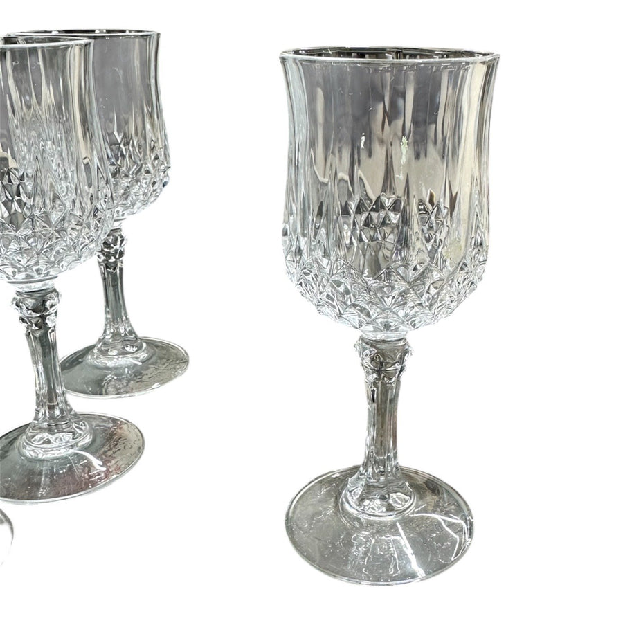 Cristal D'Arque Longchamp Set of 8 Cordial Glasses