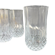 Cristal D'Arque Longchamp Set of 9 Durand Water Tumbler Glasses