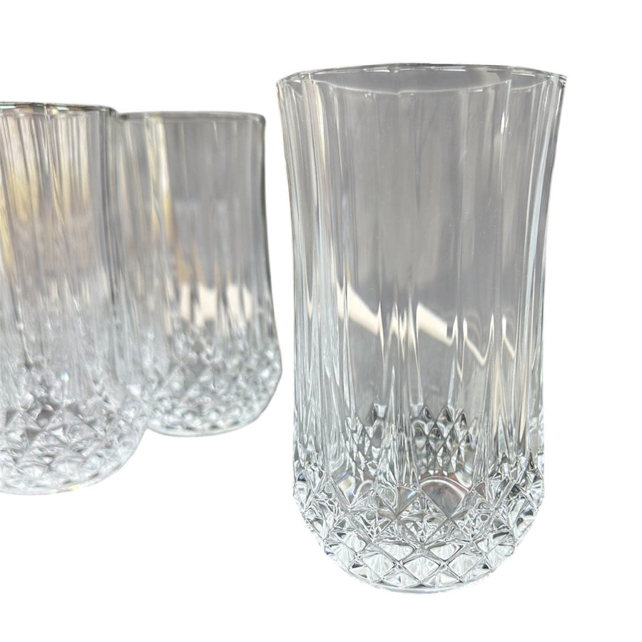 Cristal D'Arque Longchamp Set of 9 Durand Water Tumbler Glasses