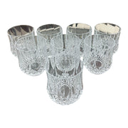 Cristal D'Arque Longchamp Set of 8 Double Old Fashioned Whiskey Glasses