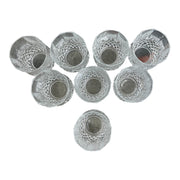 Cristal D'Arque Longchamp Set of 8 Double Old Fashioned Whiskey Glasses