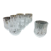 Cristal D'Arque Longchamp Set of 8 Double Old Fashioned Whiskey Glasses