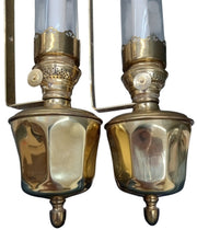 Kosmos Brenner Brass Wall Sconce Candleholders Antique Collectible Decorative