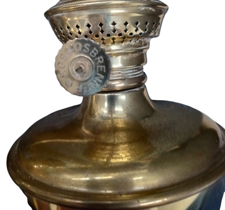 Kosmos Brenner Brass Wall Sconce Candleholders Antique Collectible Decorative