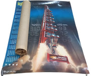 Cedar Point Top Thrill Dragster Calendar Poster 20"x30" W/Mailing Tube 2003