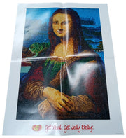 Jelly Belly Jelly Bean Mona Lisa Decorative Art Print Poster Unique 18"x24"