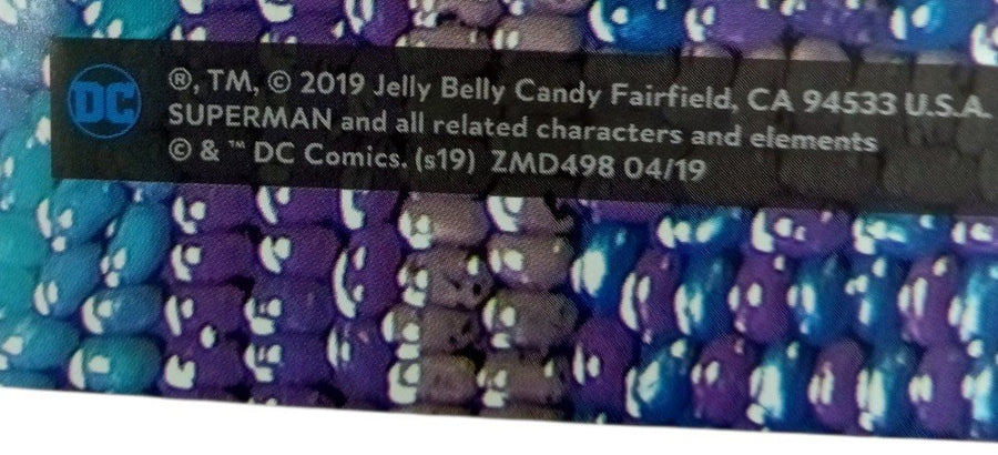 Jelly Belly 2019 DC Comics Superman Poster 18"x24" Decorative Unique