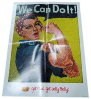 Jelly Belly Rosie The Riveter Poster 18"x24" Decorative Collectible Gift Idea