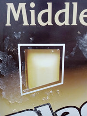 Middleton's Black & Mild Sign Likely 1990s Retro Collectible Advertising 13"x31"