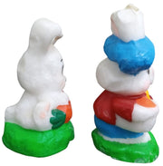Gurley's Bunny Candles Easter Vintage Collectible Nostalgic Cute Spring