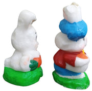 Gurley's Bunny Candles Easter Vintage Collectible Nostalgic Cute Spring