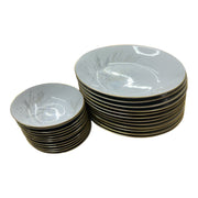 Rosenthal China 'Grasses' MCM German Tableware Set Tea & Dinner Placements 101pc