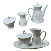 Rosenthal China 'Grasses' MCM German Tableware Set Tea & Dinner Placements 101pc