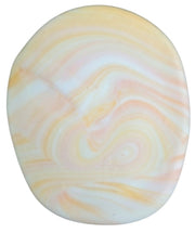 Vaseline Or Magnesium Scarab Paperweight Unique Decorative Art Glass Glows